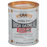 John McCann Oatmeal, Irish, Steel Cut, 28 Ounce