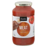 Essential Everyday Pasta Sauce, Meat Flavored, 24 Ounce