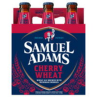 Samuel Adams Beer, Ale, Cherry Wheat, 1 Each