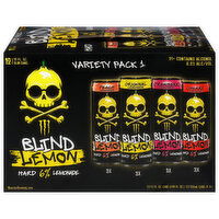 Blind Lemon Peach/Original/Strawberry/Cherry Lemonade Variety Pack, 12 Each