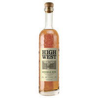 High West Whiskey, Double Rye, 750 Millilitre