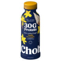 Chobani Protein Drink, Zero Added Sugar, Greek Yogurt, Vanilla Ice Cream, 14 Fluid ounce