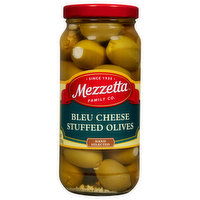 Mezzetta Olives, Bleu Cheese, Stuffed, 9.5 Ounce