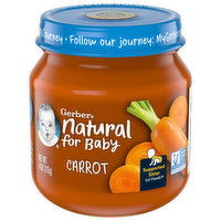 Gerber Natural for Baby Carrot, 4 Ounce