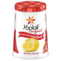 Yoplait Original Yoplait, Low Fat, Lemon Burst, 6 Ounce