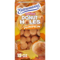 Entenmann's Pop'ems Pumpkin Donut Holes, 15 oz, 15 Ounce