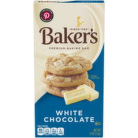 Baker's White Chocolate Premium Baking Bar, 4 Ounce