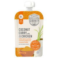 Serenity Kids Coconut Curry, with Chicken, Free Range, 6+ Months, 3.5 Ounce