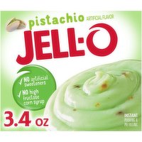 Jell-O Pistachio Instant Pudding & Pie Filling Mix, 3.4 Ounce