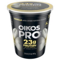 Oikos Pro Yogurt, Vanilla, 32 Ounce