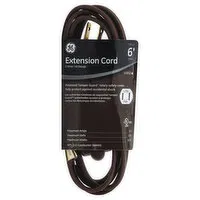 GE Extension Cord, Indoor, 6 Feet, 1 Each