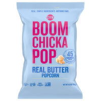 Angie's Boomchickapop Popcorn, Real Butter, 4.4 Ounce