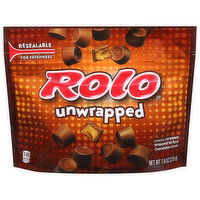 Rolo Unwrapped Chocolate Candy, 7.6 Ounce