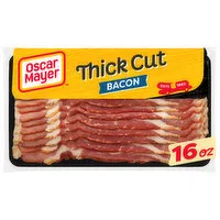 Oscar Mayer Naturally Hardwood Smoked Thick Cut Bacon, 16 Ounce