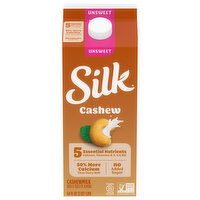 Silk Unsweet Cashewmilk with a Touch of Almond, 64 Fluid ounce