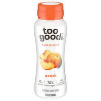 Too Good & Co. Peach Smoothies, 7 Fluid ounce