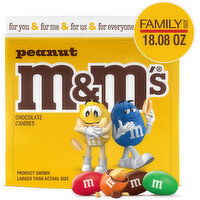 M&M'S M&M'S Peanut Milk Chocolate Candy, 18.08 Ounce