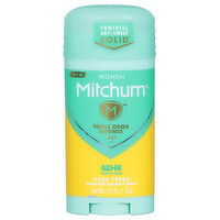 Mitchum Antiperspirant & Deodorant, Pure Fresh, Women, Invisible Solid, 2.7 Ounce