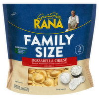 Rana Ravioli, Mozzarella Cheese, Family Size