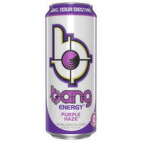 Bang Energy Drink, Purple Haze, 16 Fluid ounce