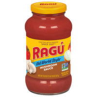 Ragu Mushroom Sauce, OId World Style, 23.9 Ounce