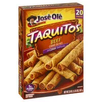 Jose Ole Taquitos, Beef, 20 Each