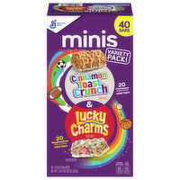 General Mills Mini Cinnamon/Marshmallow Bars Variety Pack, 40 Each
