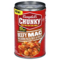 Campbell's Chunky Beefy Mac Soup, 18.8 Ounce