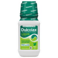 Dulcolax Laxative, Mint Flavor, Liquid, 12 Fluid ounce