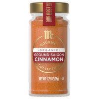 McCormick Gourmet Organic Ground Saigon Cinnamon, 1.25 Ounce