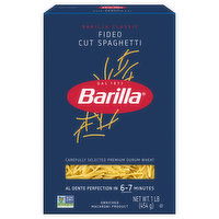 Barilla Spaghetti, Cut, Fideo, 1 Pound