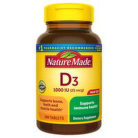 Nature Made 1000 IU (25 mcg) Value Size Vitamin D3, 300 Each