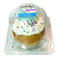 Cub Bakery Vanilla Kimberly's Cupcakes, 1 Each