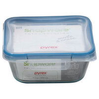 Snapware Total Solution Container, Glass, Write & Erase, 950 Milliliter, 1 Each