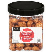 Essential Everyday Pretzels, Peanut Butter, 18 Ounce