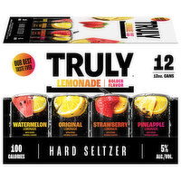 Truly Hard Seltzer, Lemonade, 12 Each