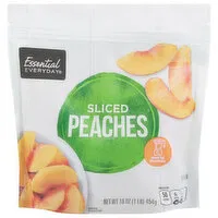 Essential Everyday Peaches, Sliced, 16 Ounce