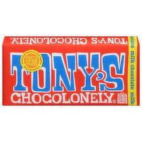 Tony's Chocolonely Milk Chocolate, 6.35 Ounce