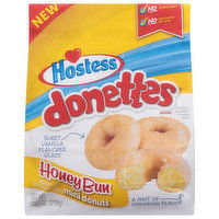 Hostess Donettes Donuts, Mini, Honey Bun, 10.5 Ounce