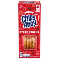 CHIPS AHOY! CHIPS AHOY! Fresh Stacks Chewy Chocolate Chip Cookies, 8.66 oz (4 Stacks), 8.66 Ounce