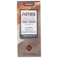 Ambi Even & Clear Fade Cream, Advanced, Treat, 1 Fluid ounce