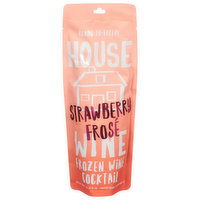 House Wine Frozen Wine Cocktail, Strawberry Frose, 10 Fluid ounce