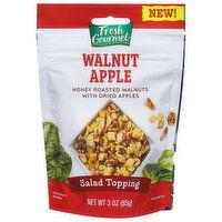 Fresh Gourmet Salad Topping, Walnut Apple, 3 Ounce
