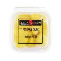 Quick and Easy Pineapple Chunks, 12 Ounce