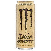 Java Monster Energy Drink, Mean Bean, Coffee + Energy, 15 Fluid ounce