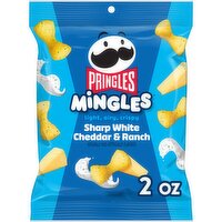 Pringles Mingles Puffed Snacks, Sharp White Cheddar and Ranch, 2 Ounce