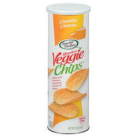 Sensible Portions Garden Veggie Chips Cheddar Cheese Potato Crisps, 5 Ounce