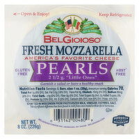 BelGioioso Cheese, Fresh Mozzarella, Pearls, 8 Ounce