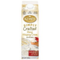 Kemps Simply Crafted Heavy Whipping Cream, Simply Crafted, 1 Quart