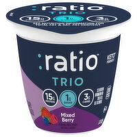 Ratio Trio Dairy Snack, Mixed Berry, 5.3 Ounce